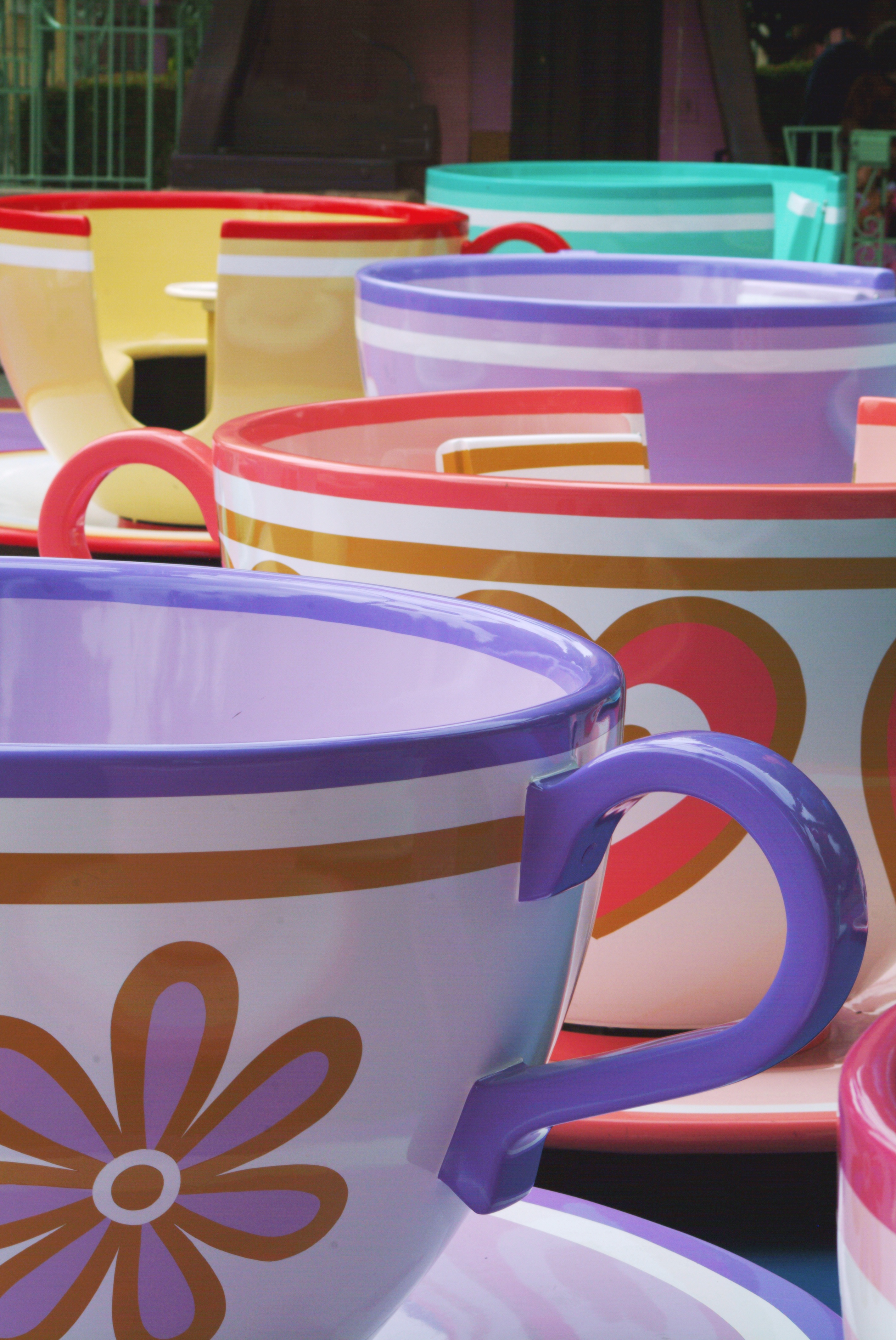 Alice In Wonderland Tea Cups